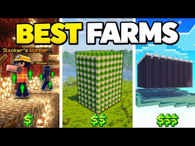 THE THREE *BEST* WAYS TO MAKE *TRILLIONS* OF PASSIVE INCOME! ($$$) | Minecraft Skyblock | TalonMC