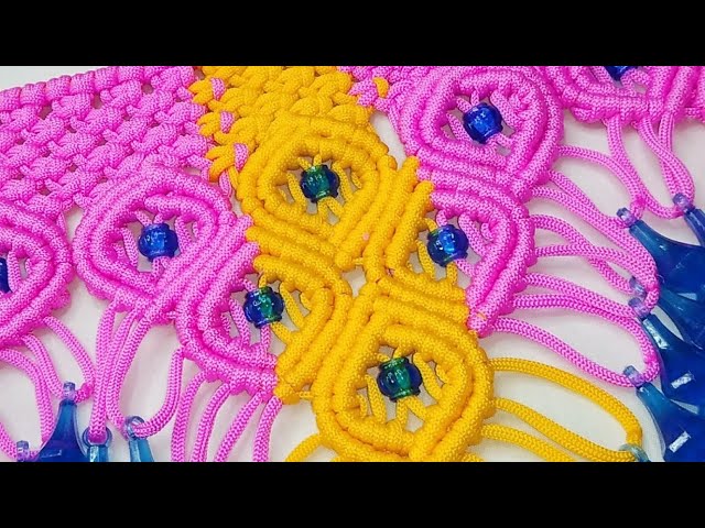 Macrame Toran Full Tutorial || how To Make Macrame Toran || Macrame Bandarwar