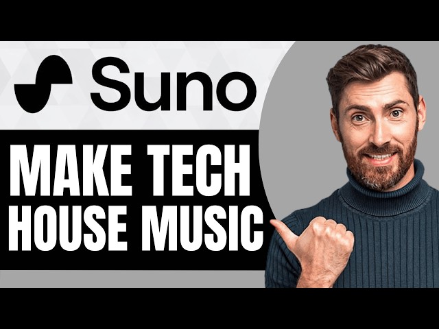 How To Make Tech House Music in Suno AI [NEW 2026 Guide]