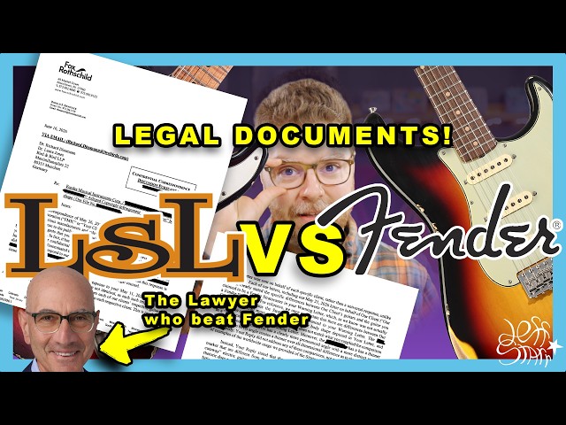 Fender’s Lawyers Just Got Eviscerated (Leaked Legal Response)