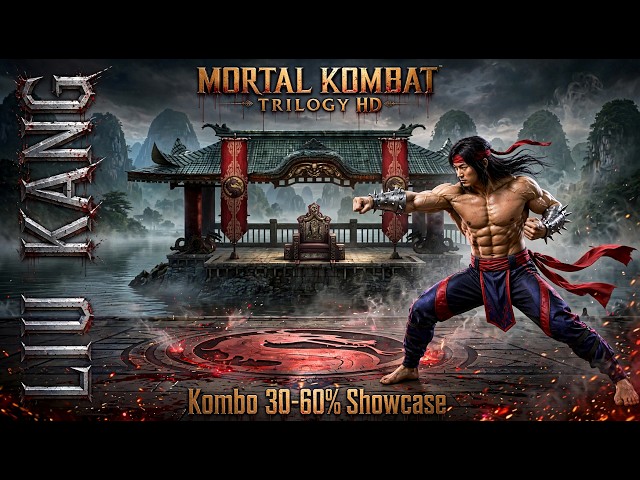 Mortal Kombat Trilogy HD Interloko Liu Kang Kombo Showcase