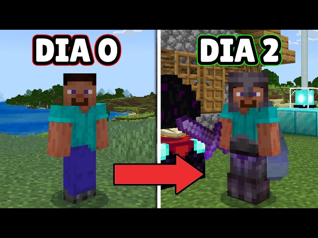 Cómo Empezar un Survival Técnico en Minecraft Bedrock