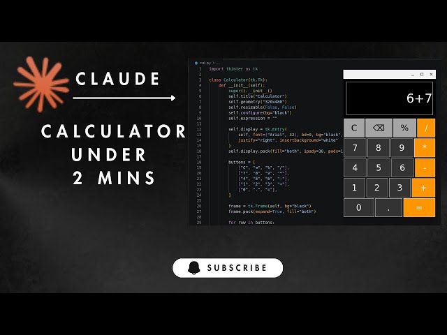 Create a calculator using cloud in 2min 