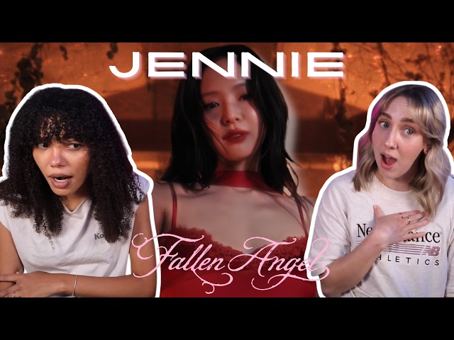 COUPLE REACTS TO JENNIE - FALLEN ANGEL (Official Video)
