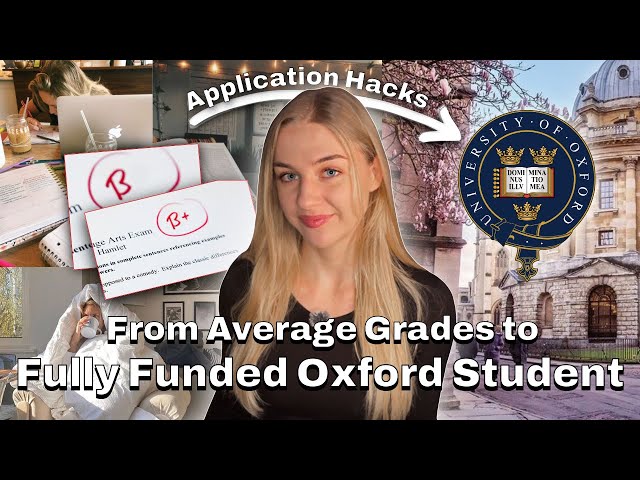 Was an Average Student. Now I’m at Oxford. Here’s How.