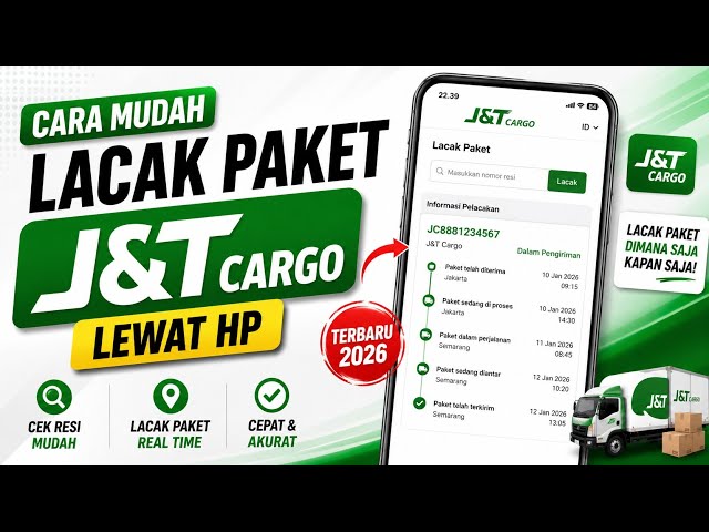 How to Track J&T Cargo Packages | Newest J&T Cargo Receipt Check 2026