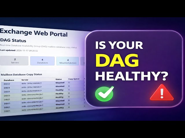 Real-Time Exchange DAG Monitoring | Custom Techi Jack Exchange Web Portal Demo