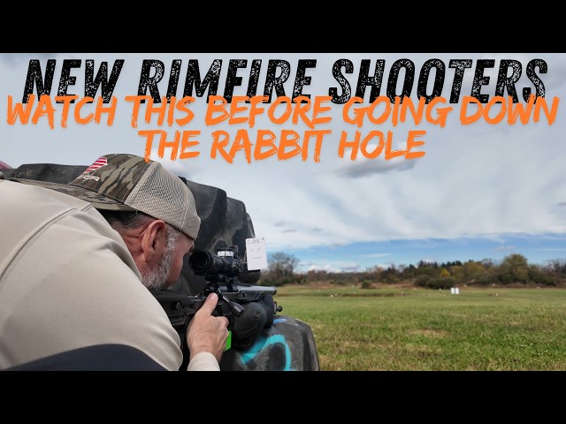 NEW PRECISION RIMFIRE SHOOTERS WATCH THIS FIRST