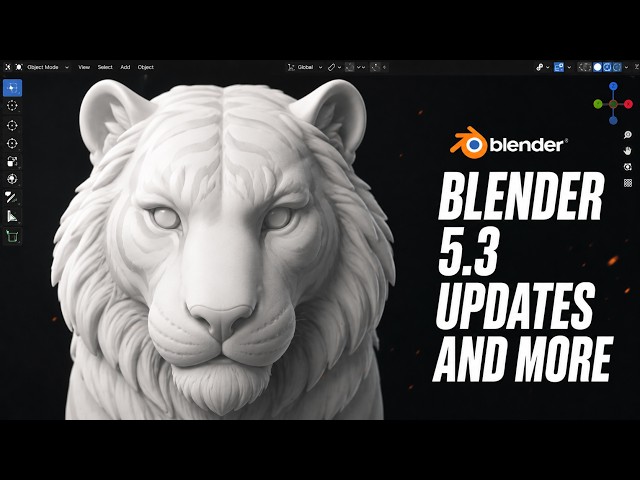 blender 5.3 new updates and more