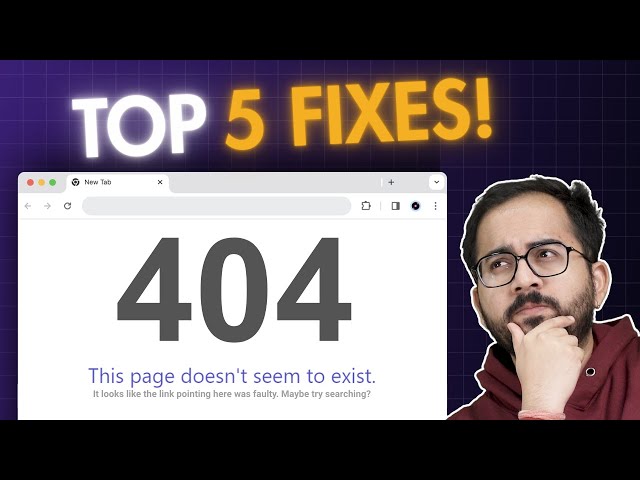 2025 | Easily Fix 404 Errors on Website