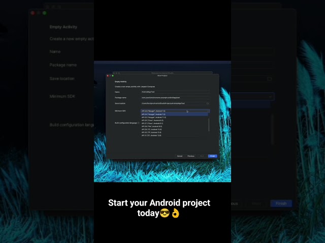 How to start your Android project today? #android #androidstudio #hedgehog #kotlin #jetpackcompose