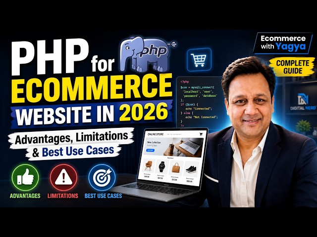 PHP for Ecommerce Website in 2026 | Advantages, Limitations & Best Use Cases | Complete Guide