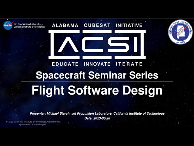 ACSI S3: Flight Software Design