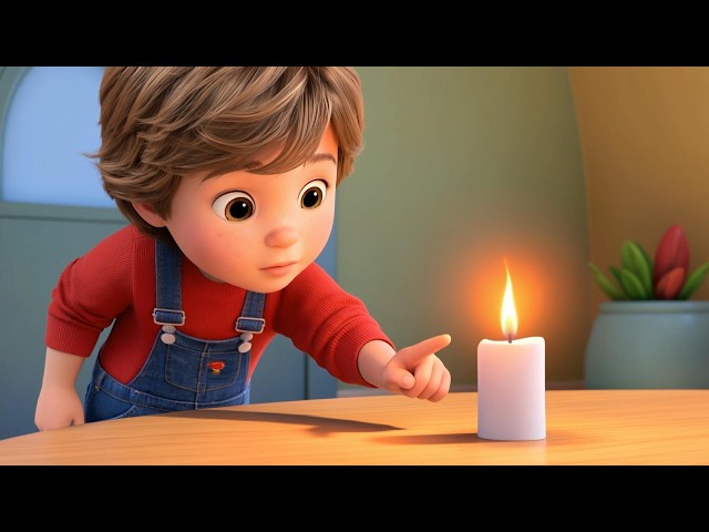Fire Is Not a Toy! 🔥 Tommy & Lilli Candle Safety for Kids