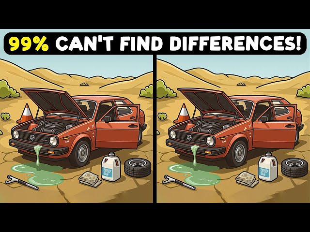 🧠🧐 Find the Differences | Visual Puzzle 《Test Your Skills》