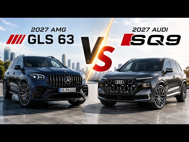 Comparativa completa: 2027 Audi SQ9 vs Mercedes AMG GLS 63