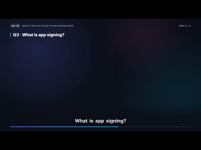 Release APK / AAB & App Signing in React Native | React Native Interview (16.2)
