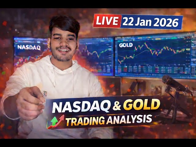 22 Jan 2026 | Nasdaq & Gold Trading | Live Market Analysis for Crypto & Forex