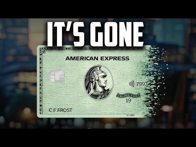 Amex Just Got Rid of This ICONIC Credit Card - Will it Return?
