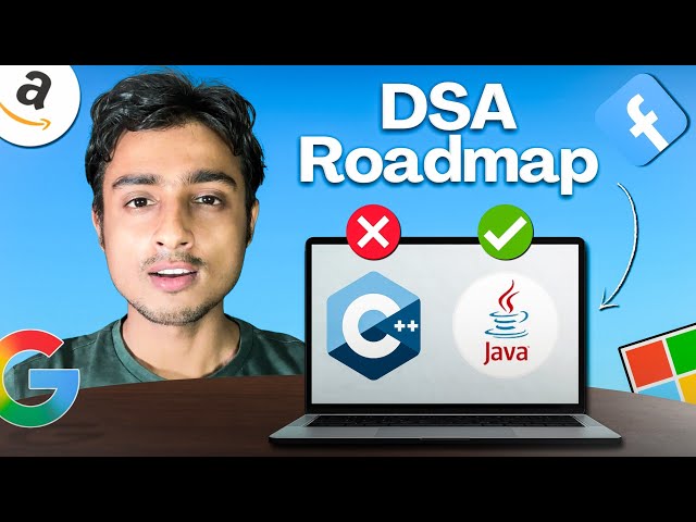 Complete DSA Roadmap  |  From Zero to 30–40 LPA High Package Placement 🔥