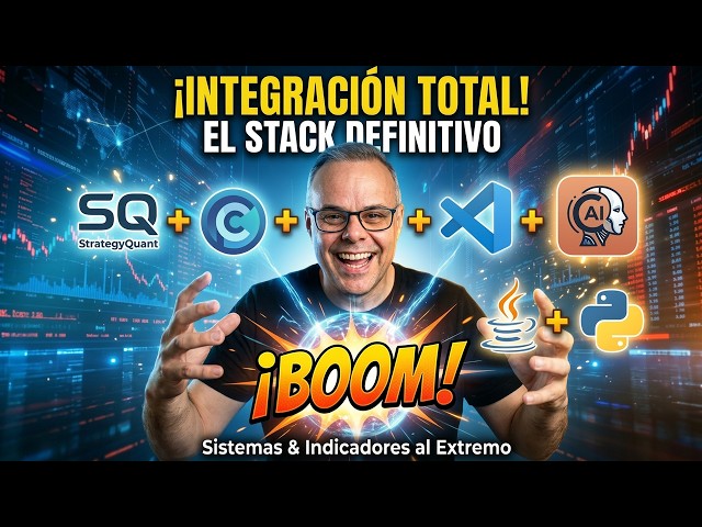 ¿Cuál es el secreto de los mejores indicadores? StrategyQuant + Claude + VSCode