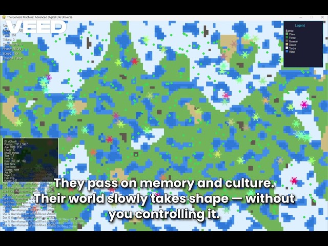 GenesisSim – A Pure Python Self-Evolving Civilization Simulator