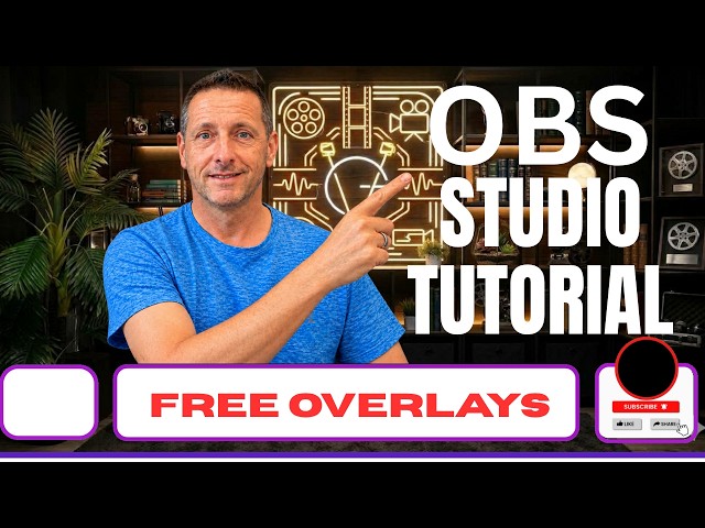 Don't Pay For Streaming - Free OBS Tutorial: Learn how Custom Build Your Own Overlays for OBS Fast