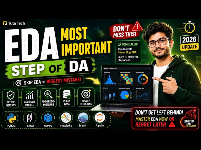 Don't Start Data Analysis Without This Step! | Complete EDA Tutorial with Python