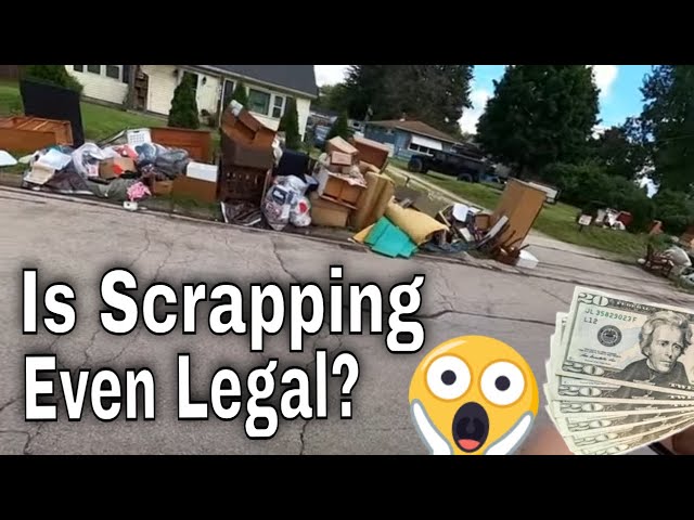 Ultimate Garbage Day Scavenging
