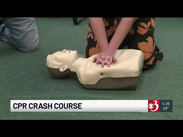 How to save a life: Crash course in CPR