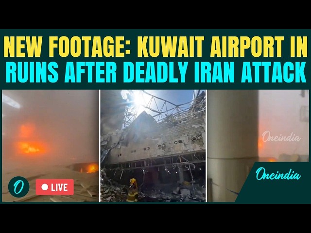 Iran BOMBS Kuwait Airport RAW FOOTAGE LIVE: 1 Dead, Many Injured After Kuwait Airport