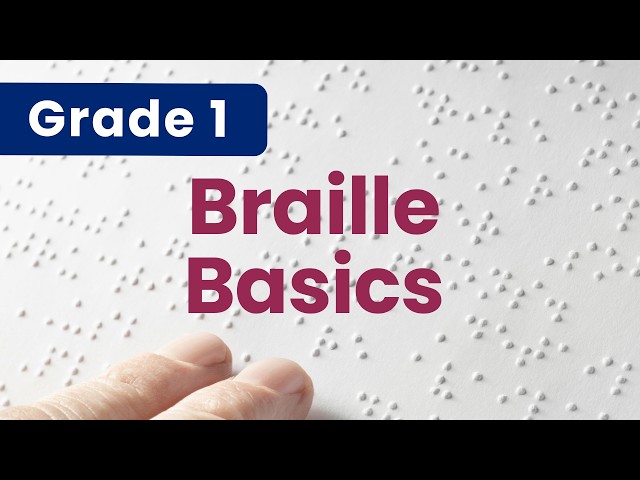 Learn Grade One Braille in One Lesson: The Alphabet, Punctuation, and Numbers