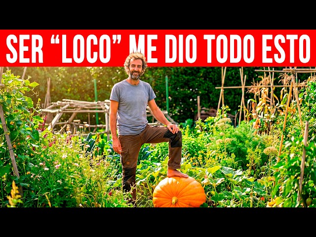 HE LEFT EVERYTHING BEHIND to LIVE SUSTAINABLY and Grow His OWN FOOD