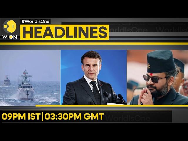 Tensions Simmer in South China Sea | Nepal Softens Stance on India Border Row | WION Headlines
