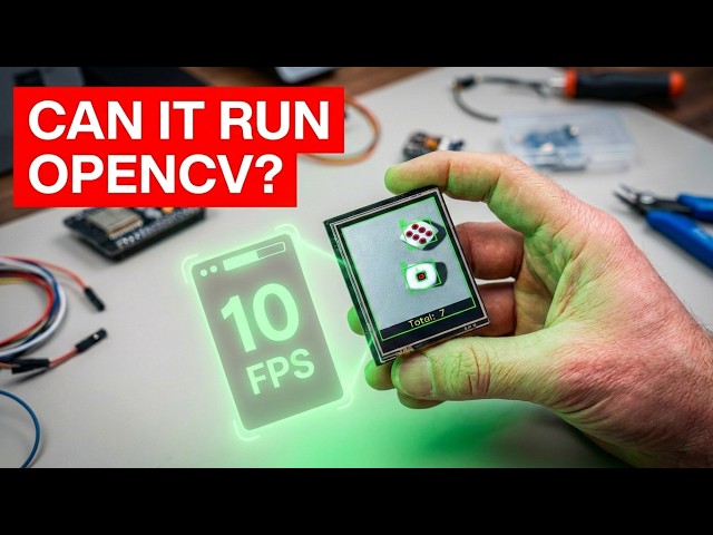 Can ESP32-S3 Run OpenCV? (Spoiler: Yes)