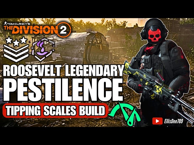 Roosevelt Island LEGENDARY | Corrosive Shell | PESTILENCE Tipping Scales Tank Build - Division 2