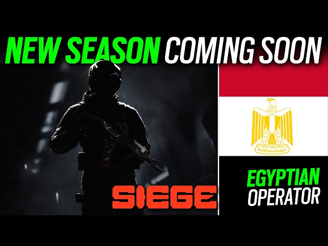 Season 3 Coming Soon - Egyption Operator - 6News - Rainbow Six Siege