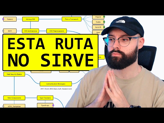 Roadmap.sh NO SIRVE para novatos ❌ ¿Cuál es la mejor ruta para ser programador en 2025?
