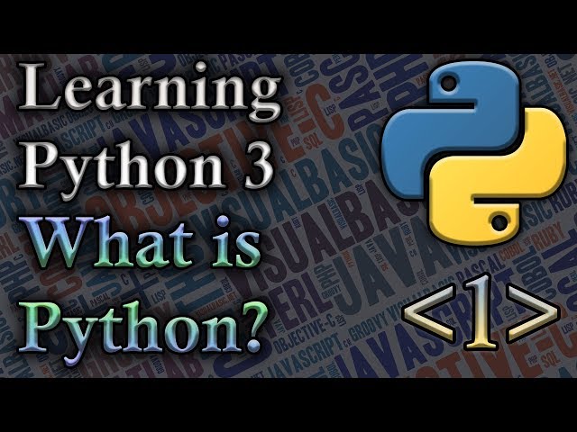 Learning Python 3 - What is Python? - 1