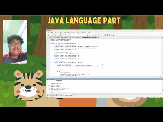 CSC305 Zoo Management System