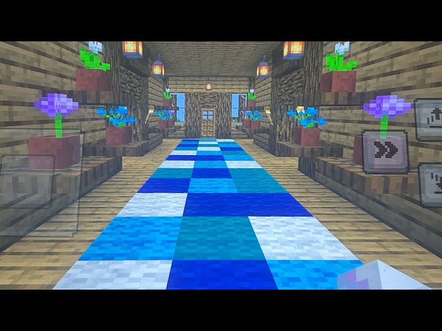 Minecraft Starter House (Interior) A Minecraft Tutorial