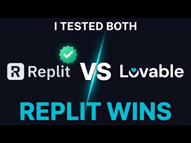 Replit vs Lovable: I Tried Both So You Don't Have To (One is Actually Free)
