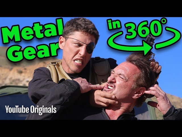 The Hunt for Solid Snake...in 360 (Metal Gear Solid) - Game Lab 360 Video