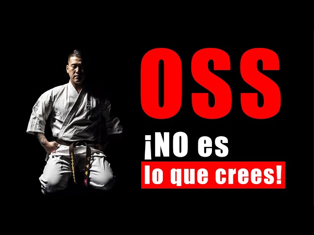 El Secreto de OSS en Karate ¡No es lo que crees!