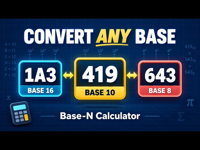 How Do You Convert Number Bases? Base-N Calculator: Master Step-by-Step Conversion
