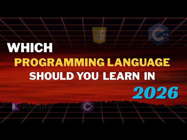 BEST PROGRAMMING LANGAUGES TO LEARN IN 2026 ? #coding #programming #beginners #python #javascript