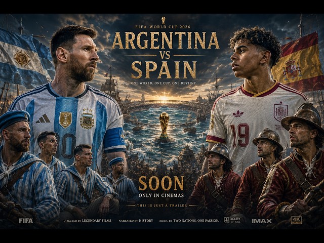 🛡️⚔️ SPAIN vs ARGENTINA — Who Will Win? | World Cup 2026 FINAL (Cinematic AI Battle)