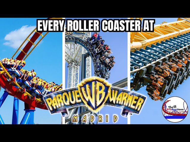 Every Roller Coaster at Parque De Warner, Madrid! (2025 Edition)