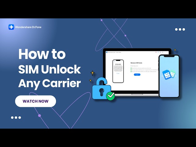 How to Unlock a Carrier Locked Phone | Dr.Fone SIM Unlock Tutorial (IMEI Method)