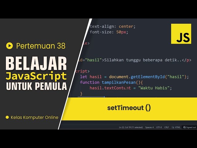 JavaScript setTimeout: How to Use for Beginners (Learn from Zero)